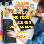 Prepararse para ganar